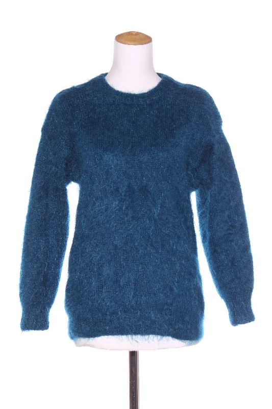 CHARLOTTE CASTLE - Mohair + wool blend jumper! 10-12