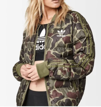 Pharrell Williams HU Hiking Camo Puffer Jacket