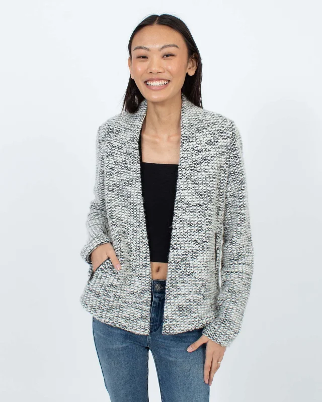 Knit Open Front Blazer