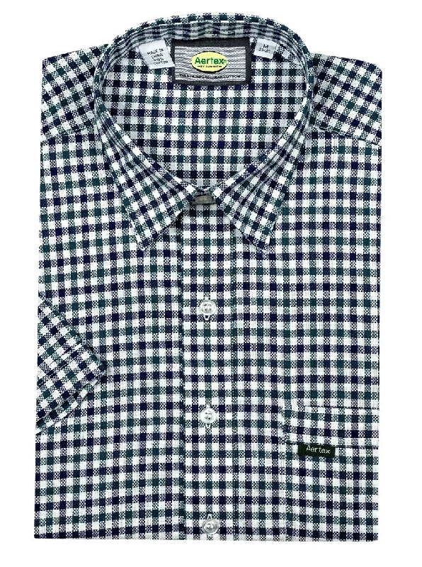 Aertex - Taunton Polo - Wine Check or Green Check