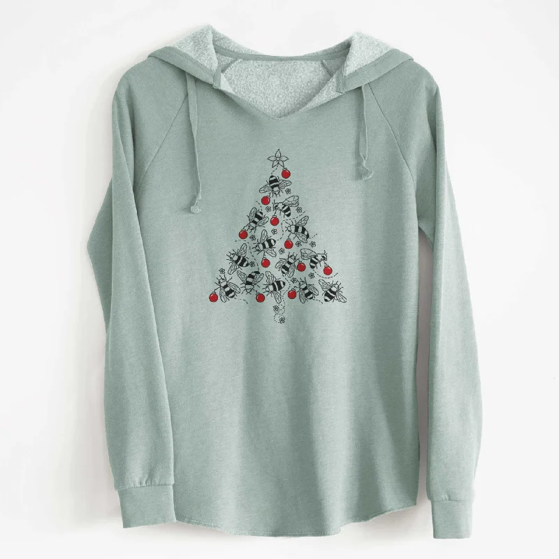 Christmas Tree of Bees - Cali Wave Hooded Sweatshirt