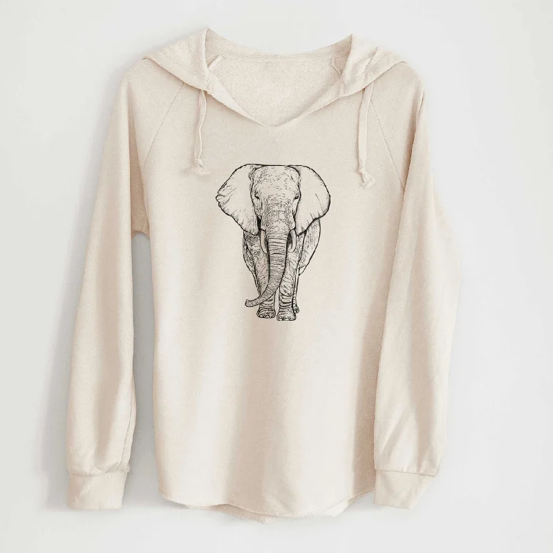 Loxodonta africana - African Elephant - Cali Wave Hooded Sweatshirt