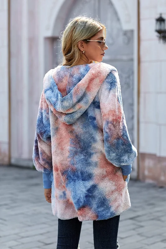 Everyday Tie-Dye Fleece Jacket