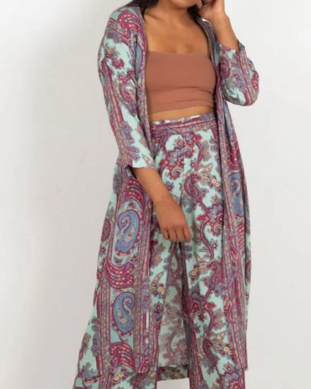 Printed "Bianca" Robe