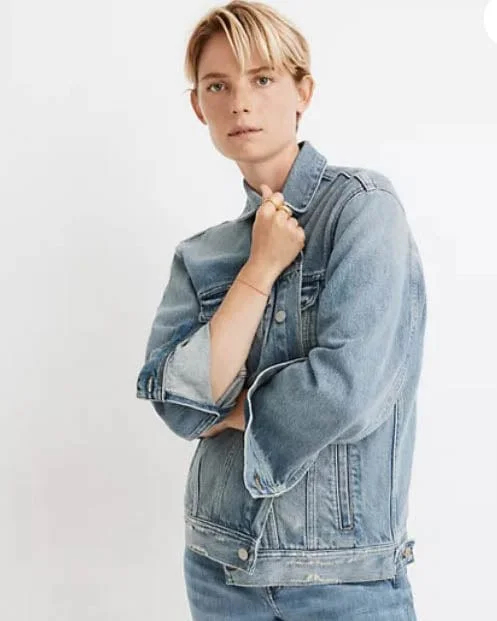 "The Oversized Trucker" Jean Jacket