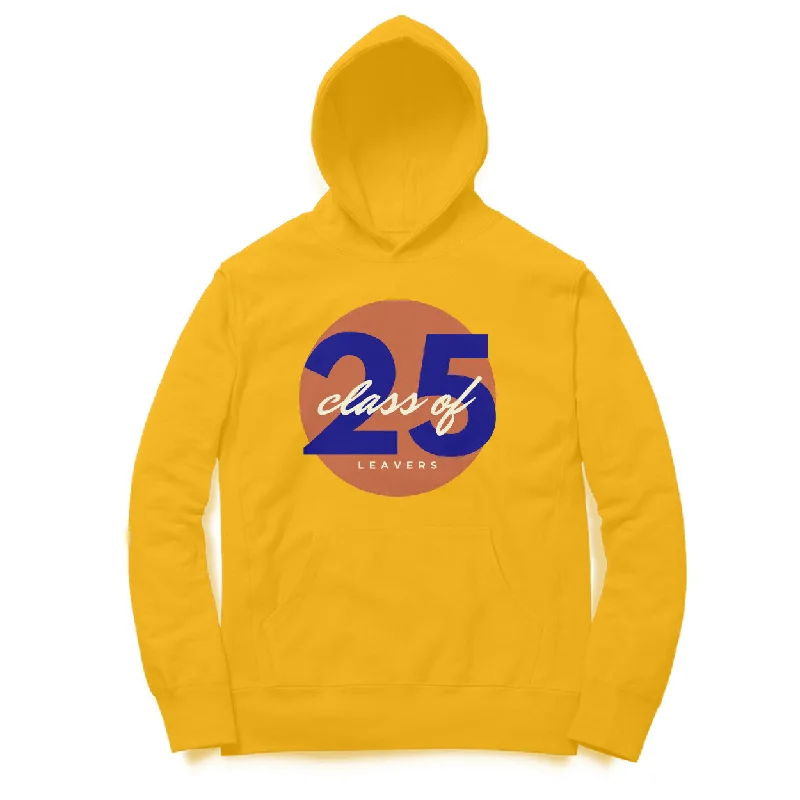 Unisex Yellow Hoodie Class of 25 leavers