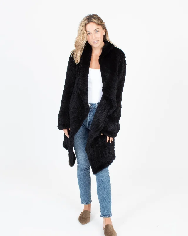 Rabbit Fur Coat