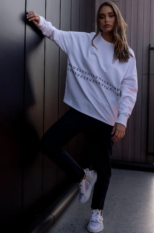 PENEX Long Sleeve Top White